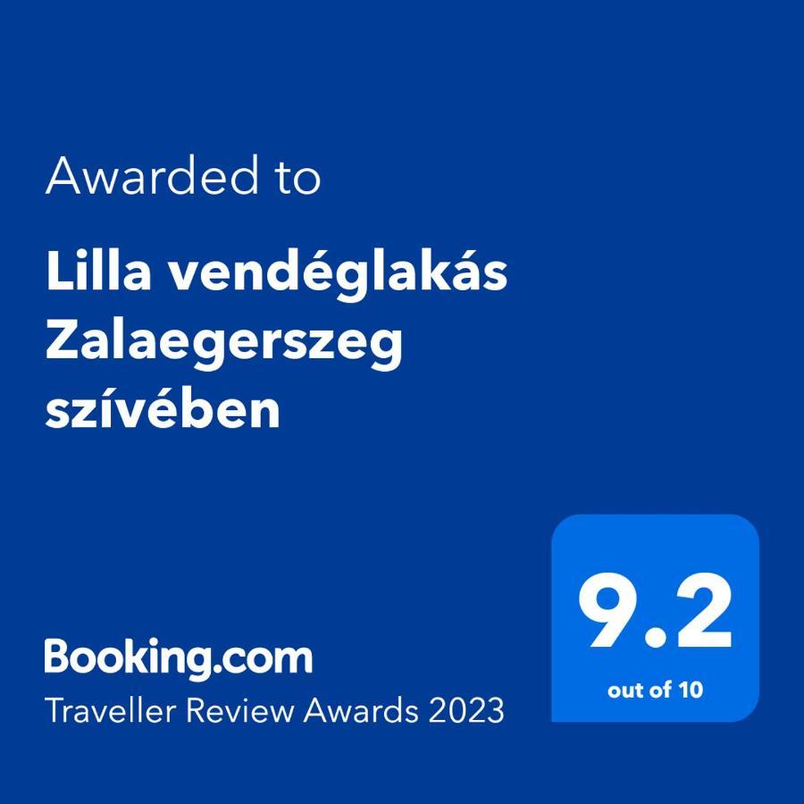 Lilla Vendeglakas Zalaegerszeg Sziveben Apartment ภายนอก รูปภาพ